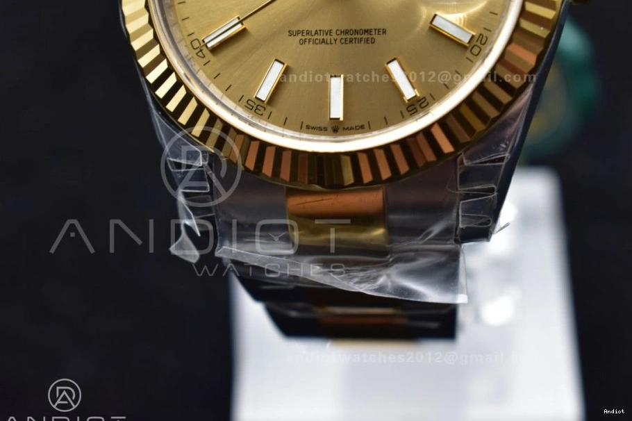 VSF Bracelet 41 Dial SS Edition YG Best YG 126333 Oyster 904L 1:1 VS3235 on DateJust 0215